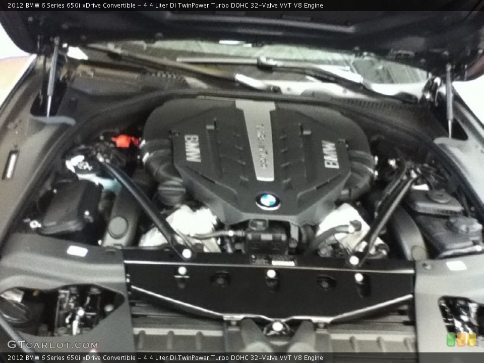 4.4 Liter DI TwinPower Turbo DOHC 32-Valve VVT V8 Engine for the 2012 BMW 6 Series #63409022
