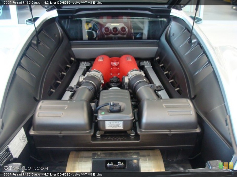 4.3 Liter DOHC 32-Valve VVT V8 2007 Ferrari F430 Engine