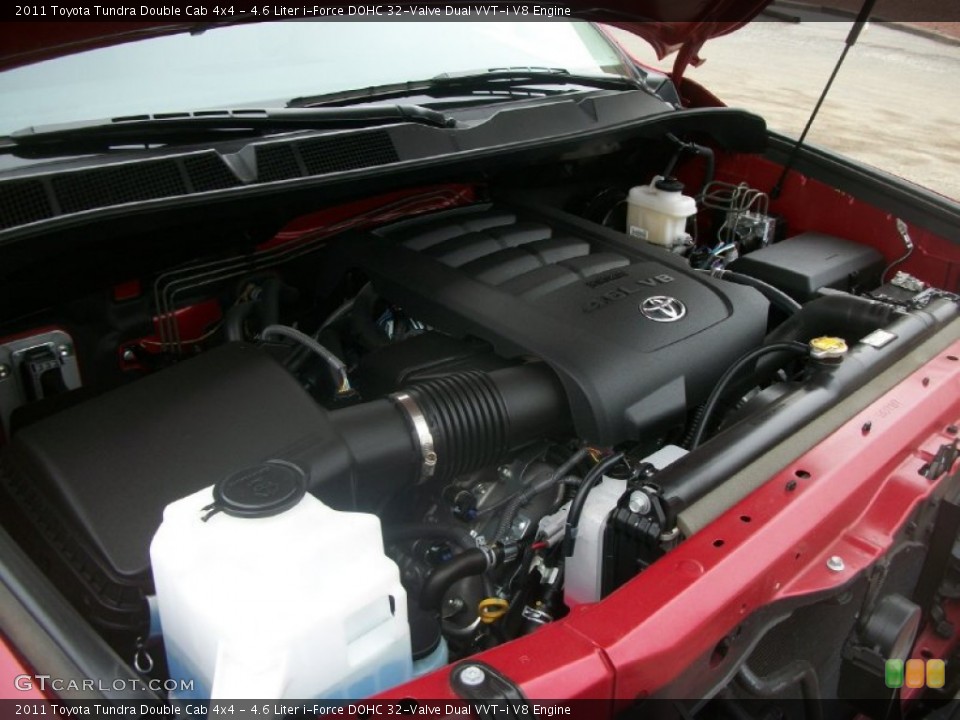 4.6 Liter i-Force DOHC 32-Valve Dual VVT-i V8 Engine for the 2011 Toyota Tundra #63418187