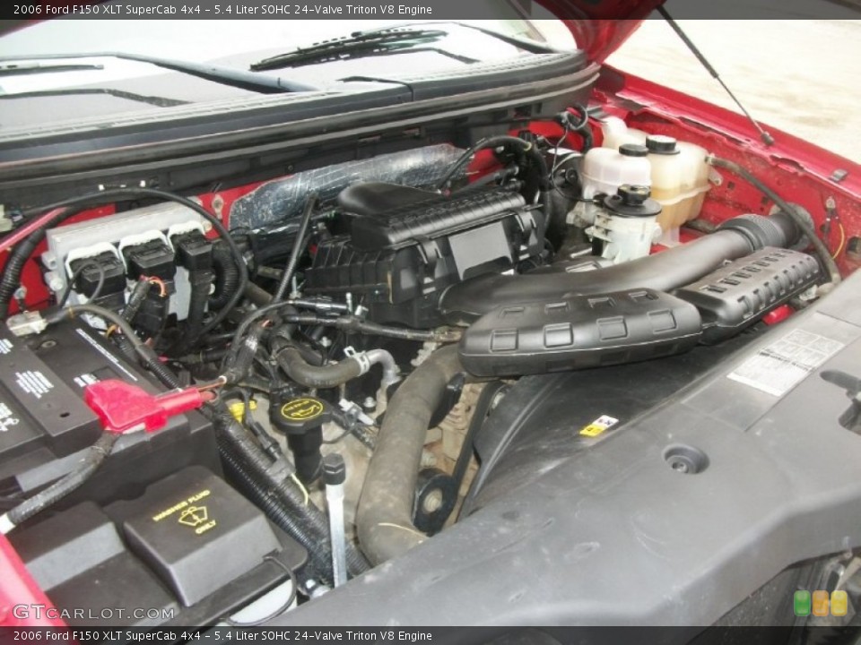 5.4 Liter SOHC 24-Valve Triton V8 Engine for the 2006 Ford F150 #63418514