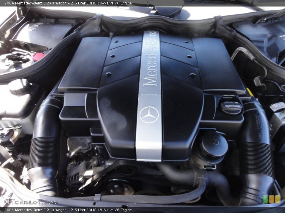 2.6 Liter SOHC 18-Valve V6 Engine for the 2004 Mercedes-Benz C #63426206