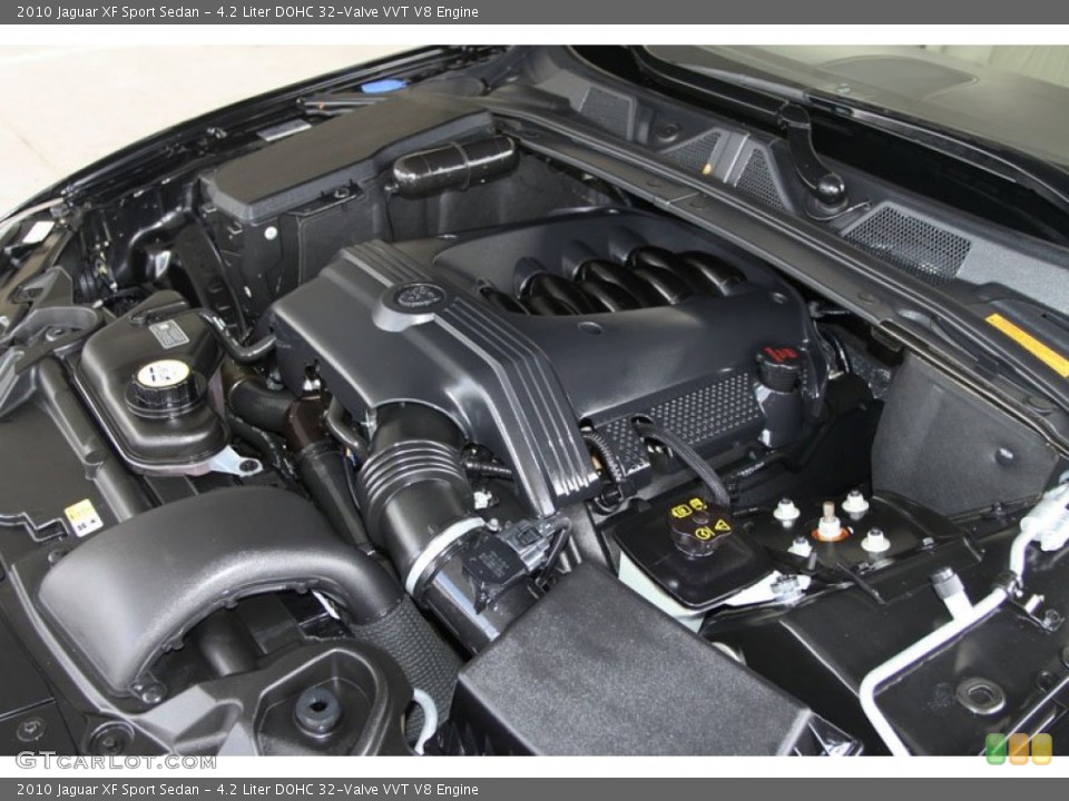 4.2 Liter DOHC 32-Valve VVT V8 Engine for the 2010 Jaguar XF #63428138