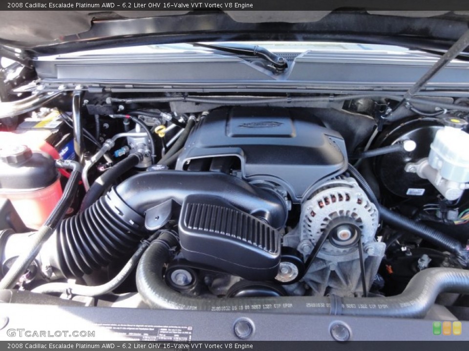 6.2 Liter OHV 16-Valve VVT Vortec V8 Engine for the 2008 Cadillac Escalade #63433403