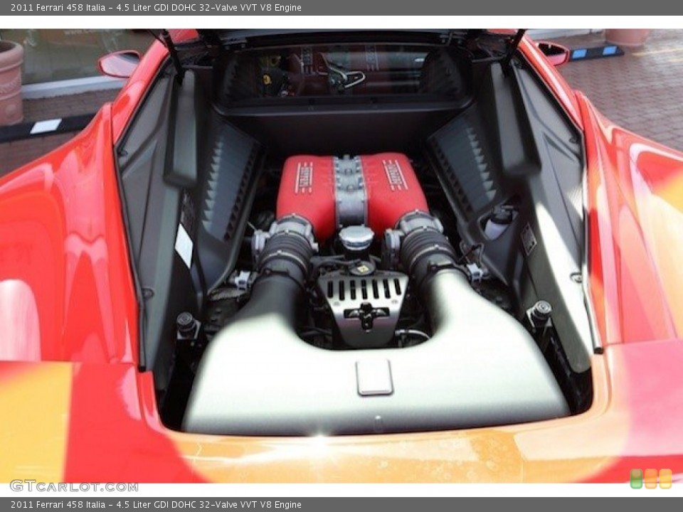 4.5 Liter GDI DOHC 32-Valve VVT V8 Engine for the 2011 Ferrari 458 #63441092
