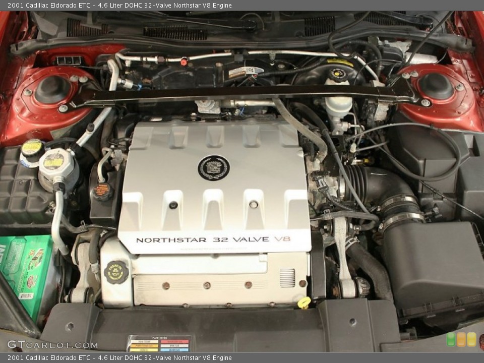4.6 Liter DOHC 32-Valve Northstar V8 Engine for the 2001 Cadillac Eldorado #63446771