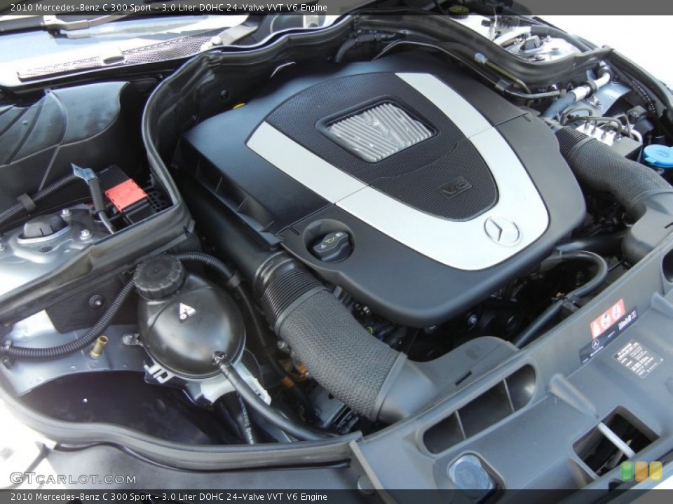 3.0 Liter DOHC 24-Valve VVT V6 Engine for the 2010 Mercedes-Benz C #63481540