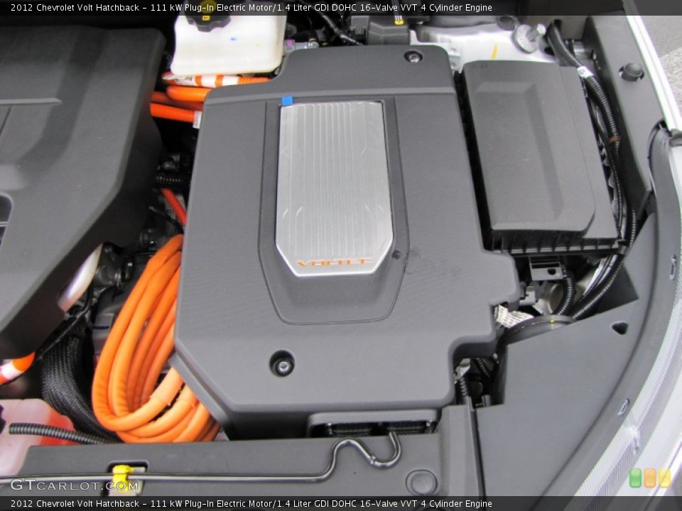 111 kW Plug-In Electric Motor/1.4 Liter GDI DOHC 16-Valve VVT 4 Cylinder Engine for the 2012 Chevrolet Volt #63499840