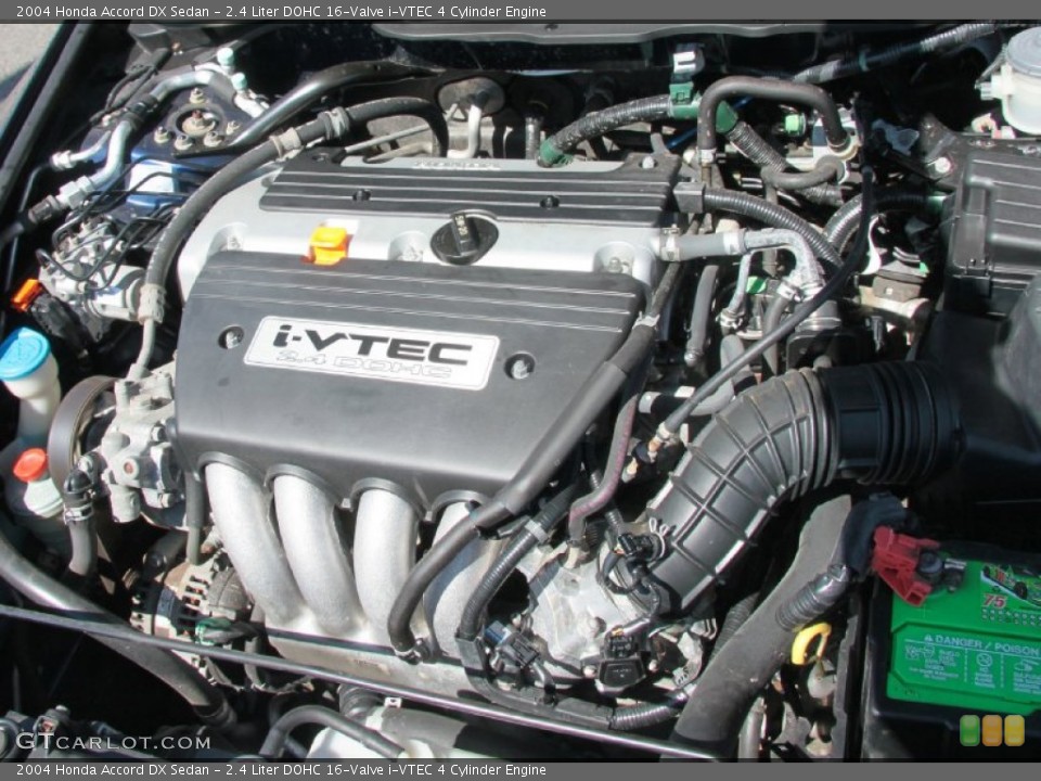 2.4 Liter DOHC 16-Valve i-VTEC 4 Cylinder Engine for the 2004 Honda Accord #63500992