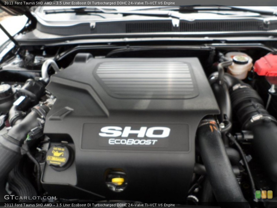 3.5 Liter EcoBoost DI Turbocharged DOHC 24-Valve Ti-VCT V6 Engine for the 2013 Ford Taurus #63509183