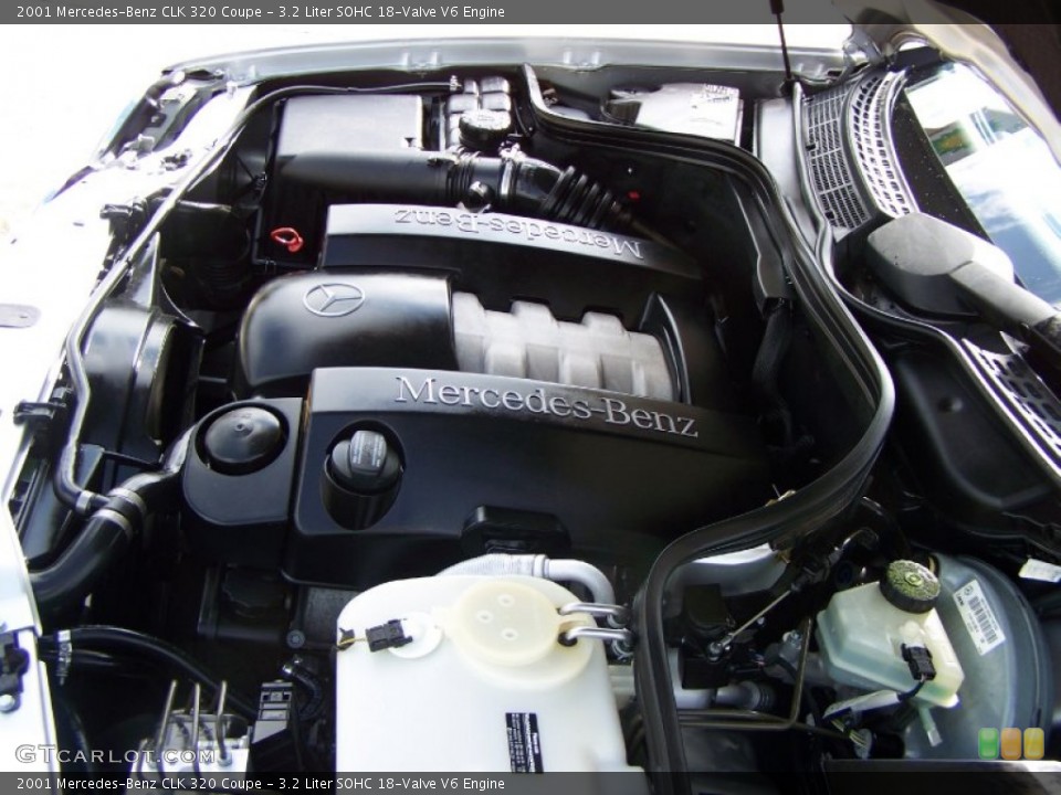 3.2 Liter SOHC 18-Valve V6 Engine for the 2001 Mercedes-Benz CLK #63511858