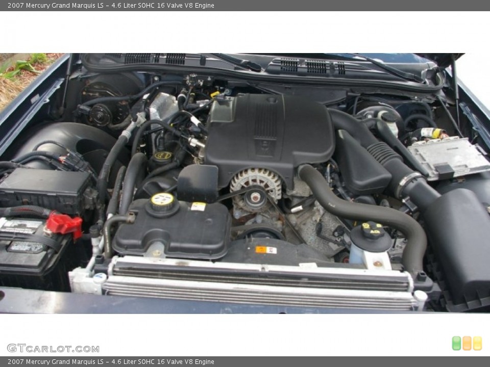 4.6 Liter SOHC 16 Valve V8 Engine for the 2007 Mercury Grand Marquis #63514093