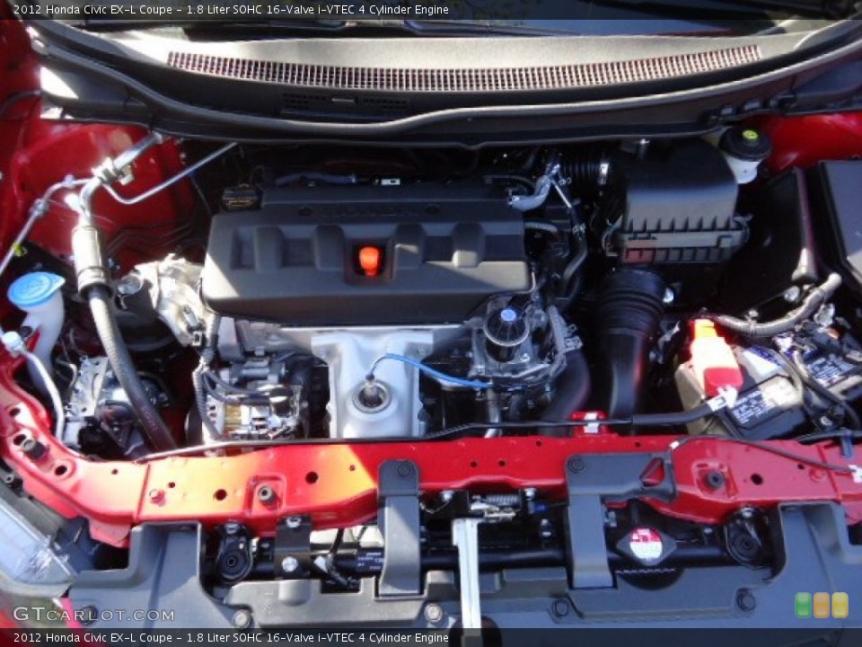 1.8 Liter SOHC 16-Valve i-VTEC 4 Cylinder Engine for the 2012 Honda Civic #63544437