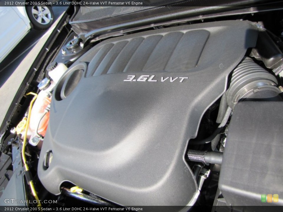 3.6 Liter DOHC 24-Valve VVT Pentastar V6 Engine for the 2012 Chrysler 200 #63558025