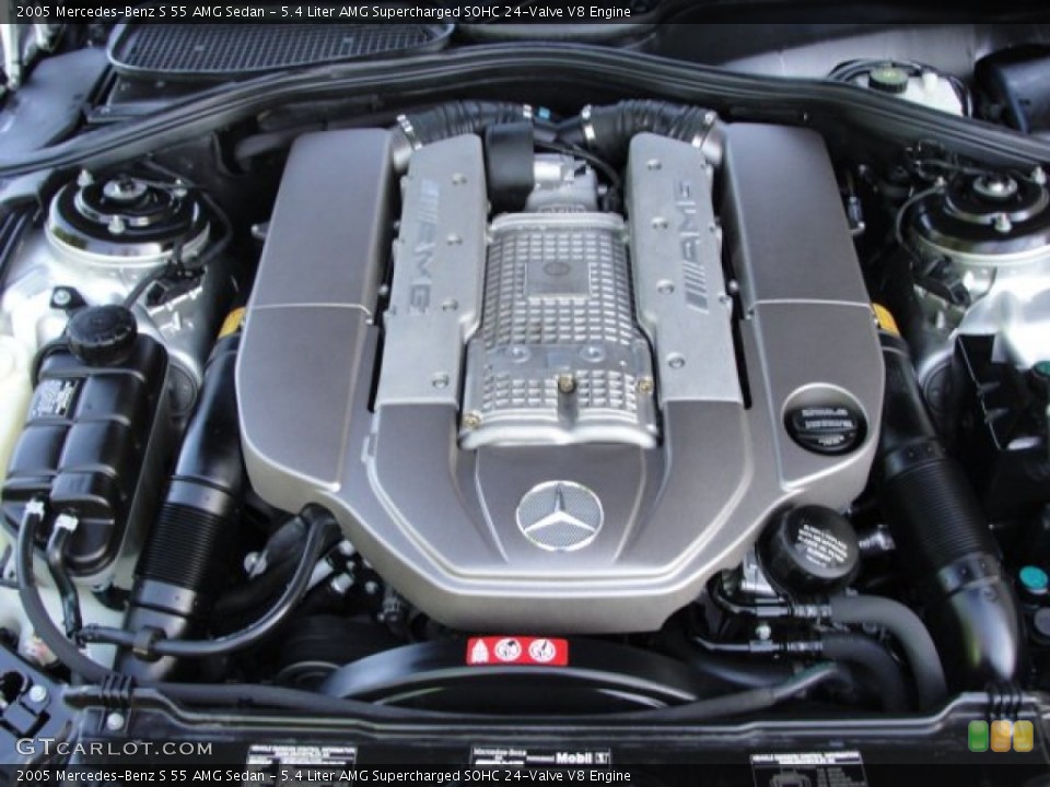 5.4 Liter AMG Supercharged SOHC 24-Valve V8 Engine for the 2005 Mercedes-Benz S #63585042