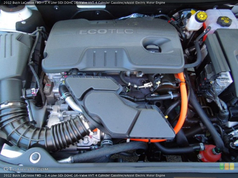 2.4 Liter SIDI DOHC 16-Valve VVT 4 Cylinder Gasoline/eAssist Electric Motor Engine for the 2012 Buick LaCrosse #63594601
