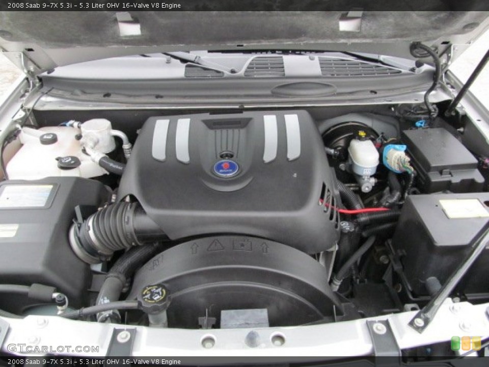 5.3 Liter OHV 16-Valve V8 Engine for the 2008 Saab 9-7X #63598162