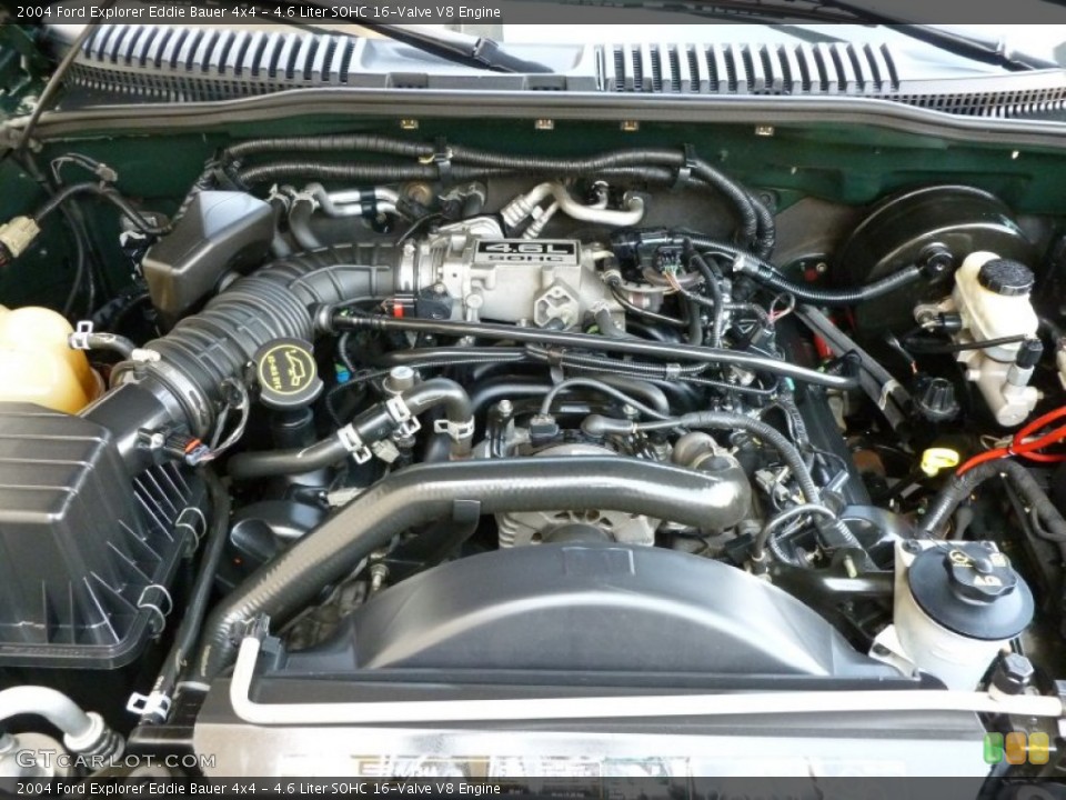 4.6 Liter SOHC 16-Valve V8 Engine for the 2004 Ford Explorer #63606877