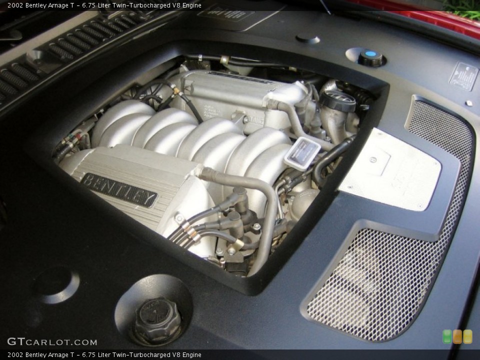 6.75 Liter Twin-Turbocharged V8 Engine for the 2002 Bentley Arnage #63613315