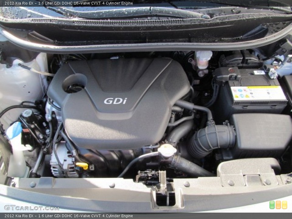 1.6 Liter GDi DOHC 16-Valve CVVT 4 Cylinder Engine for the 2012 Kia Rio #63624259