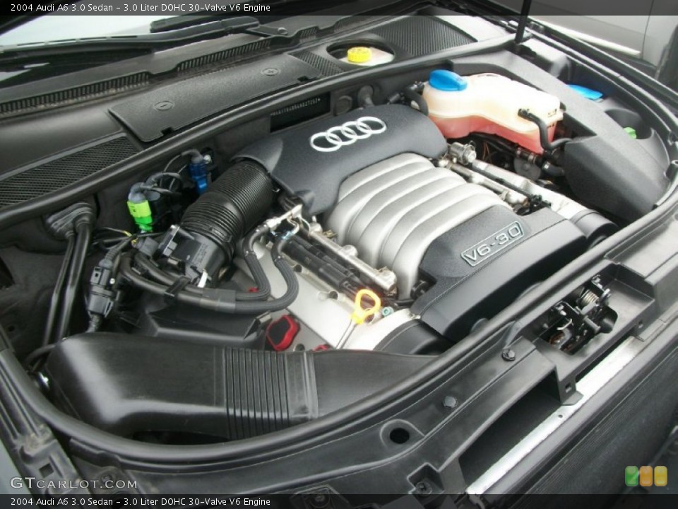 3.0 Liter DOHC 30-Valve V6 Engine for the 2004 Audi A6 #63632092