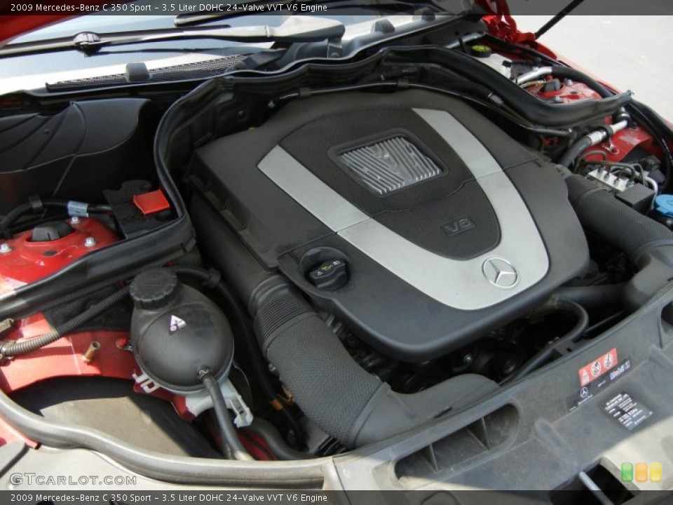 3.5 Liter DOHC 24-Valve VVT V6 Engine for the 2009 Mercedes-Benz C #63639181