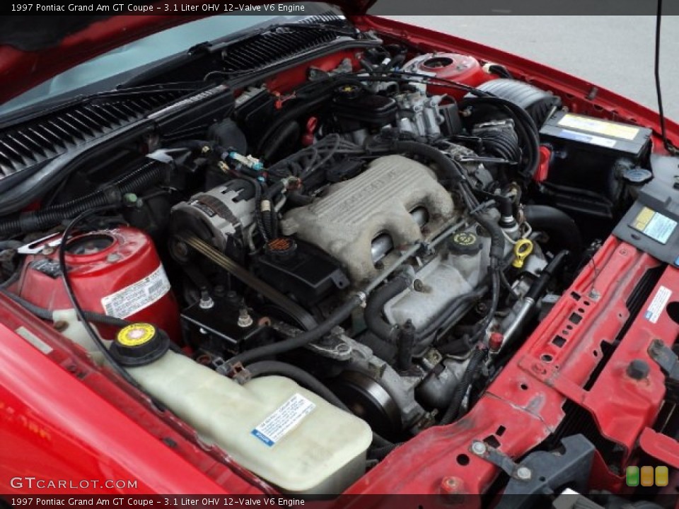 3.1 Liter OHV 12-Valve V6 Engine for the 1997 Pontiac Grand Am #63646792