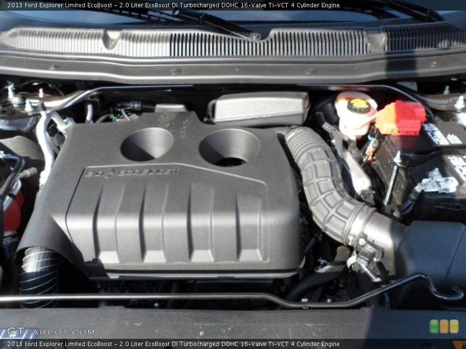 2.0 Liter EcoBoost DI Turbocharged DOHC 16-Valve Ti-VCT 4 Cylinder Engine for the 2013 Ford Explorer #63653113