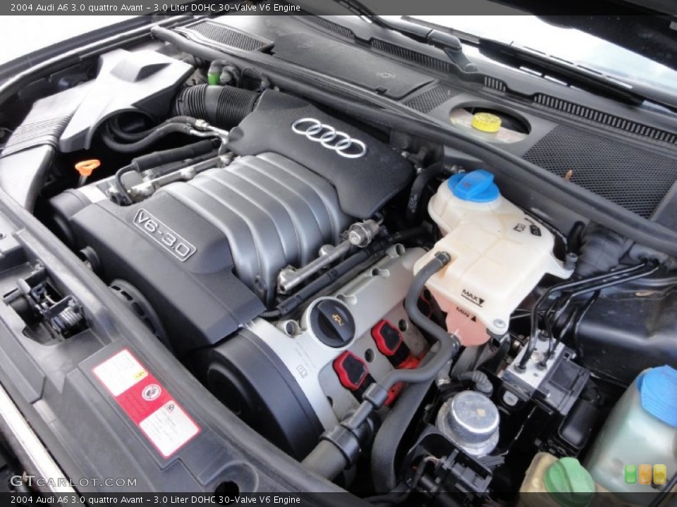 3.0 Liter DOHC 30-Valve V6 Engine for the 2004 Audi A6 #63653728