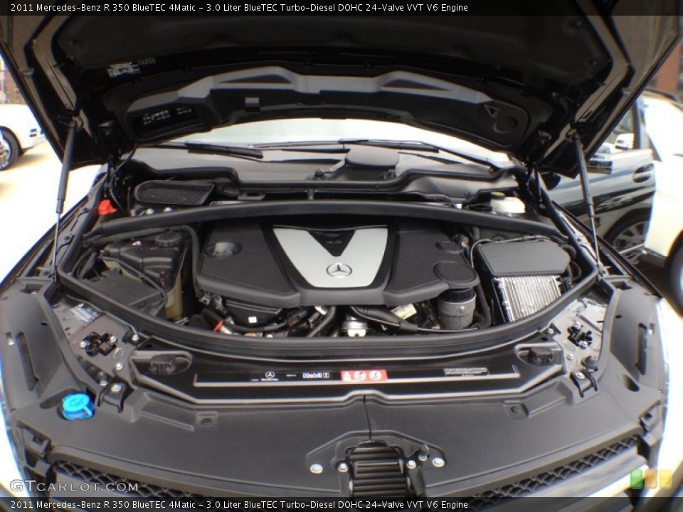 3.0 Liter BlueTEC Turbo-Diesel DOHC 24-Valve VVT V6 Engine for the 2011 Mercedes-Benz R #63668777