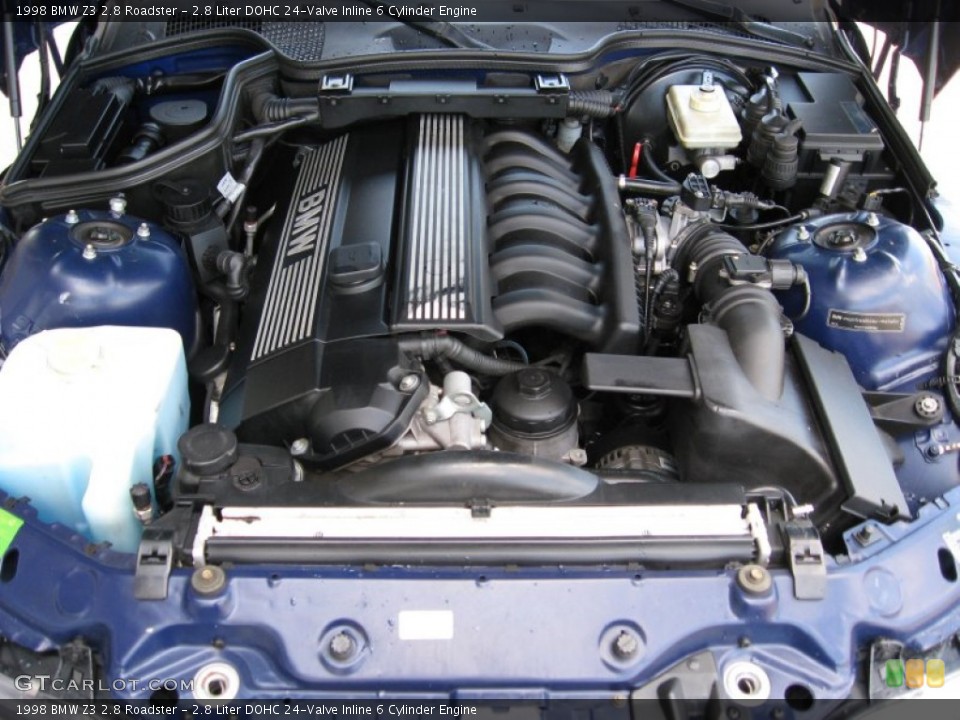 2.8 Liter DOHC 24-Valve Inline 6 Cylinder Engine for the 1998 BMW Z3 #63677547