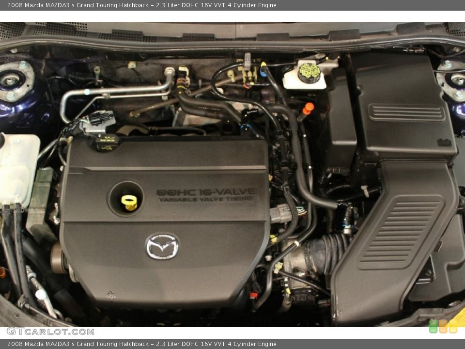 2.3 Liter DOHC 16V VVT 4 Cylinder 2008 Mazda MAZDA3 Engine