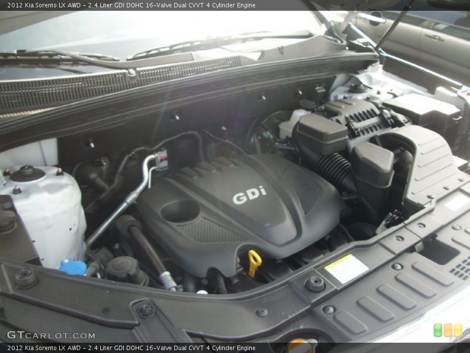 2.4 Liter GDI DOHC 16-Valve Dual CVVT 4 Cylinder Engine for the 2012 Kia Sorento #63692052