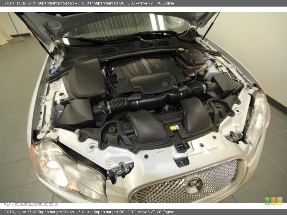 5.0 Liter Supercharged DOHC 32-Valve VVT V8 Engine for the 2010 Jaguar XF #63697248