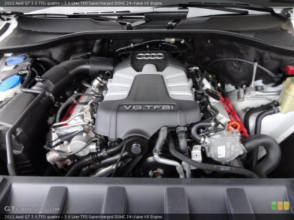 3.0 Liter TFSI Supercharged DOHC 24-Valve V6 Engine for the 2011 Audi Q7 #63716608