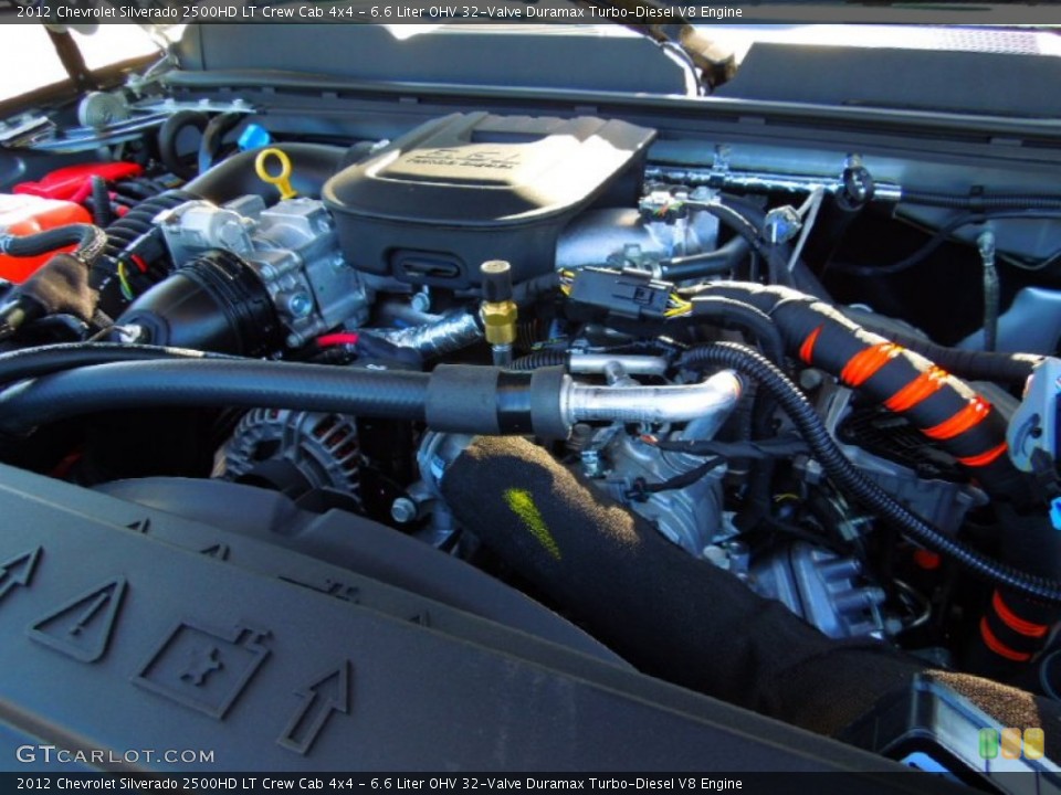 6.6 Liter OHV 32-Valve Duramax Turbo-Diesel V8 Engine for the 2012 Chevrolet Silverado 2500HD #63725766