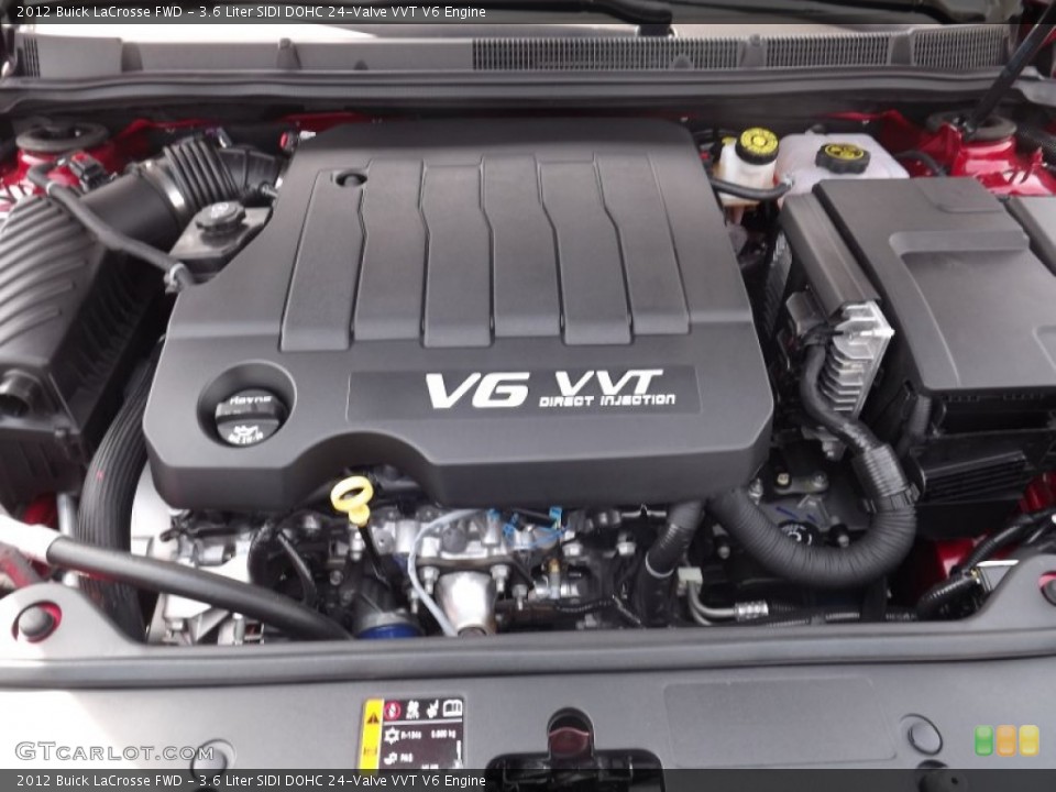 3.6 Liter SIDI DOHC 24-Valve VVT V6 Engine for the 2012 Buick LaCrosse #63744354