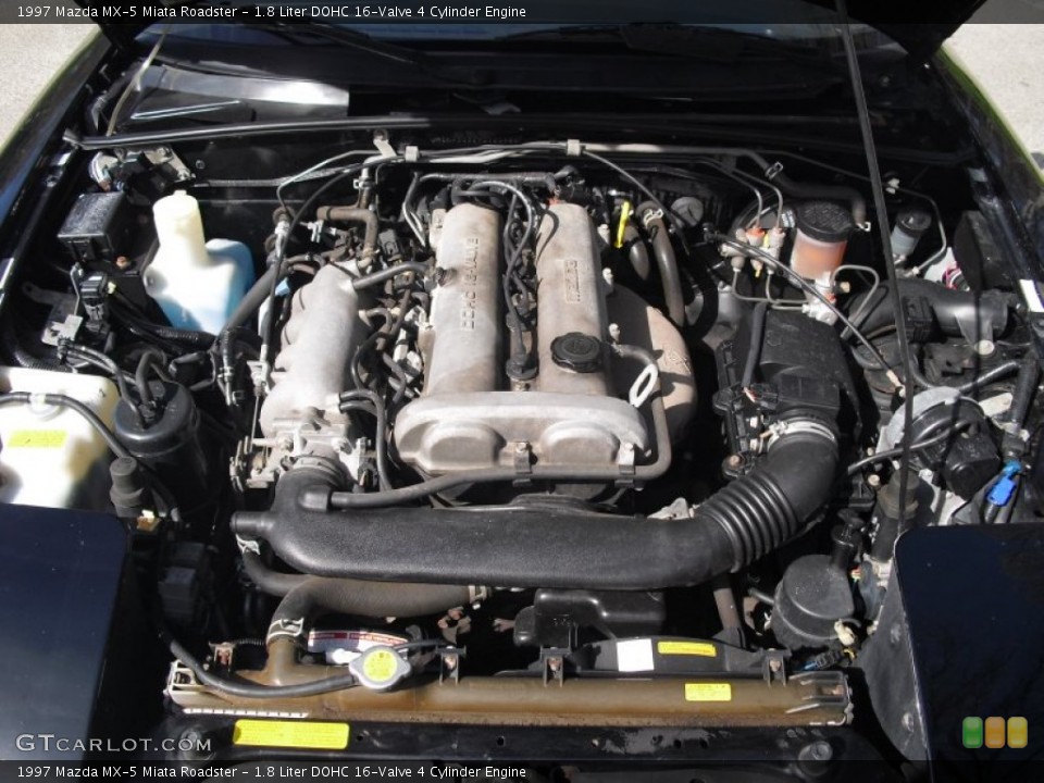 1.8 Liter DOHC 16-Valve 4 Cylinder 1997 Mazda MX-5 Miata Engine