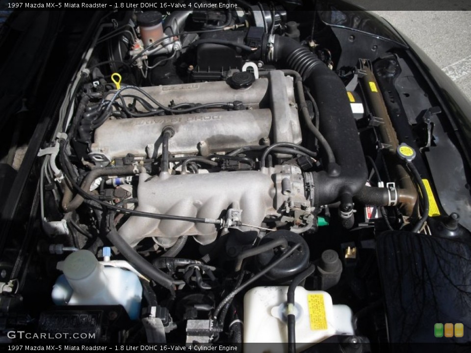 1.8 Liter DOHC 16-Valve 4 Cylinder Engine for the 1997 Mazda MX-5 Miata #63759594