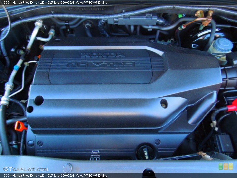 3.5 Liter SOHC 24-Valve VTEC V6 Engine for the 2004 Honda Pilot #63778755
