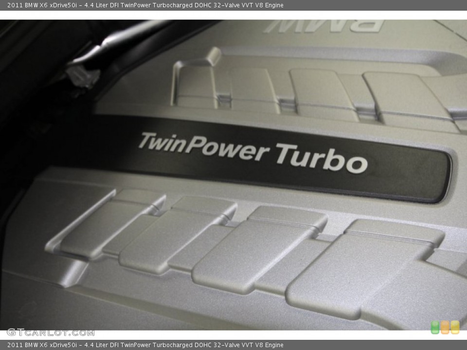 4.4 Liter DFI TwinPower Turbocharged DOHC 32-Valve VVT V8 Engine for the 2011 BMW X6 #63788934