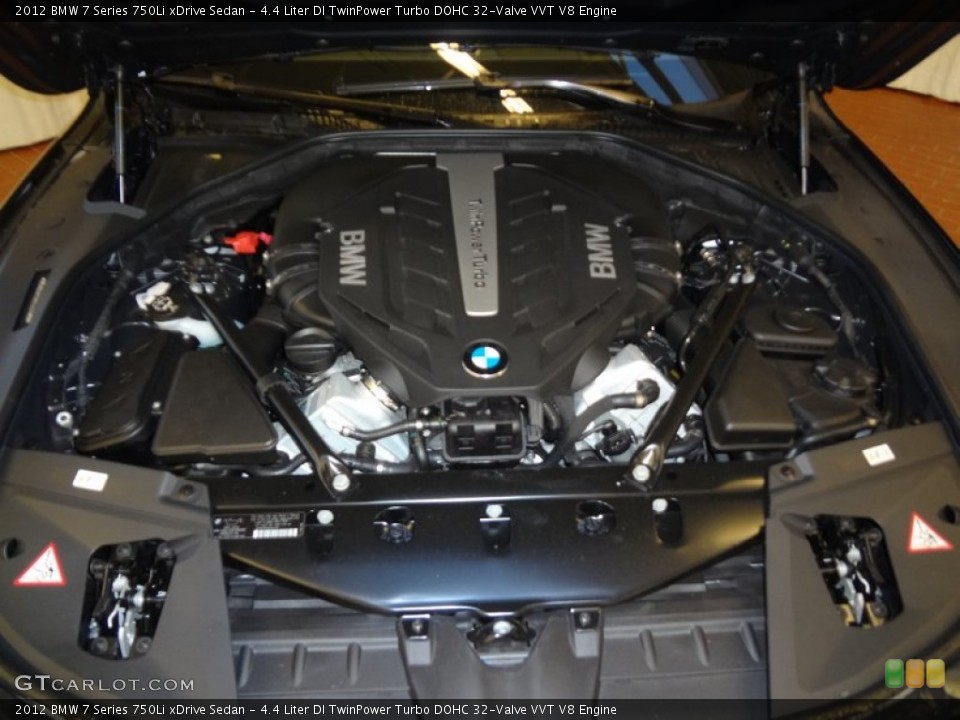 4.4 Liter DI TwinPower Turbo DOHC 32-Valve VVT V8 Engine for the 2012 BMW 7 Series #63804939