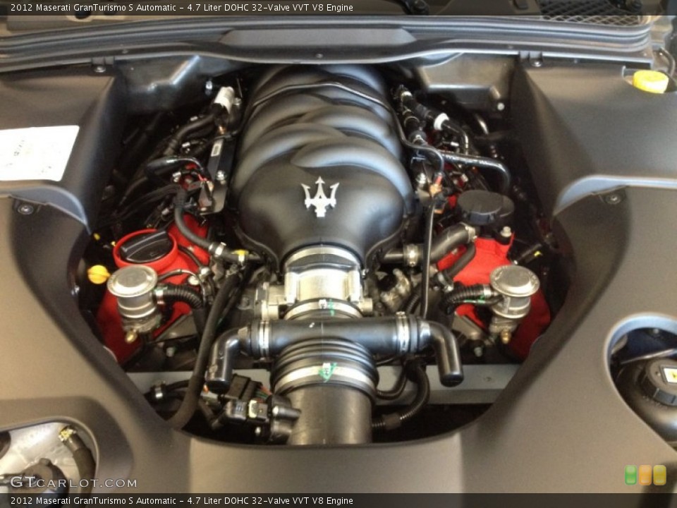 4.7 Liter DOHC 32-Valve VVT V8 Engine for the 2012 Maserati GranTurismo #63805440