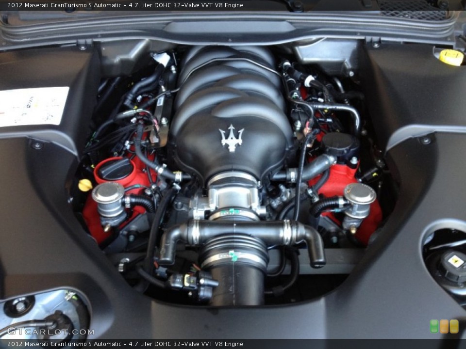 4.7 Liter DOHC 32-Valve VVT V8 Engine for the 2012 Maserati GranTurismo #63805973
