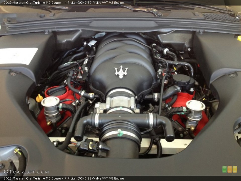 4.7 Liter DOHC 32-Valve VVT V8 Engine for the 2012 Maserati GranTurismo #63806235