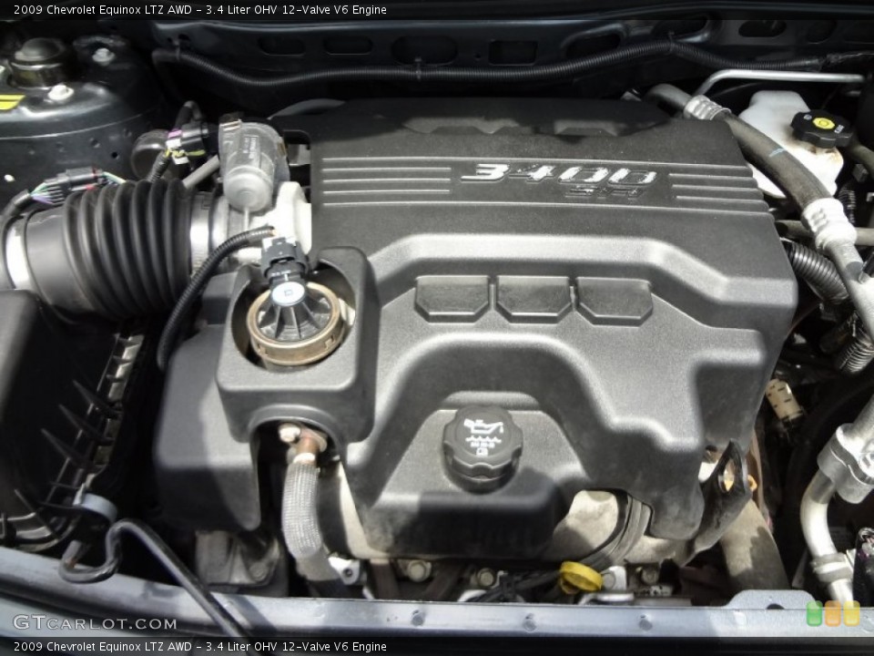 3.4 Liter OHV 12-Valve V6 Engine for the 2009 Chevrolet Equinox #63834843