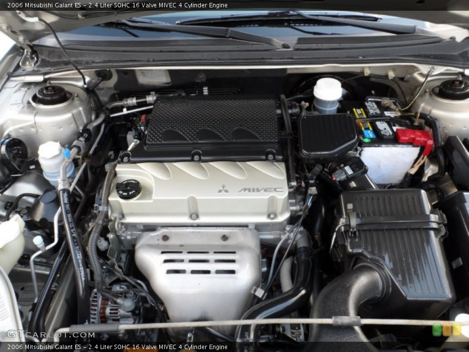 2.4 Liter SOHC 16 Valve MIVEC 4 Cylinder Engine for the 2006 Mitsubishi Galant #63836785