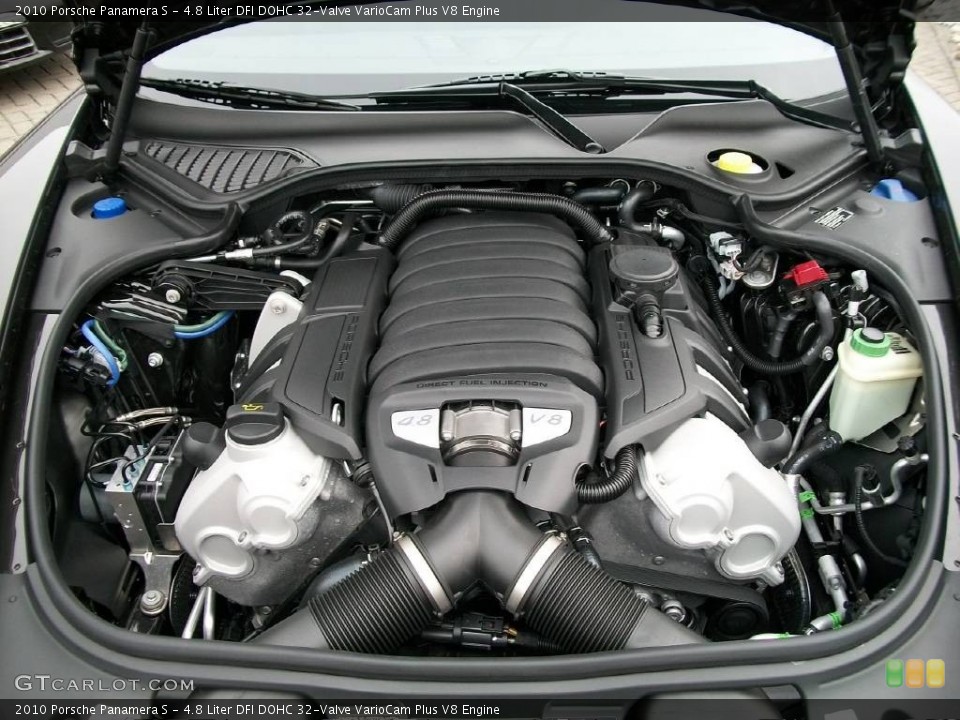 4.8 Liter DFI DOHC 32-Valve VarioCam Plus V8 Engine for the 2010 Porsche Panamera #63841915