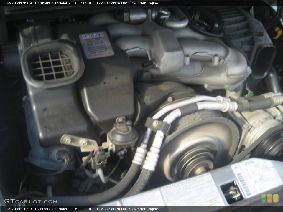 3.6 Liter OHC 12V Varioram Flat 6 Cylinder Engine for the 1997 Porsche 911 #63842078
