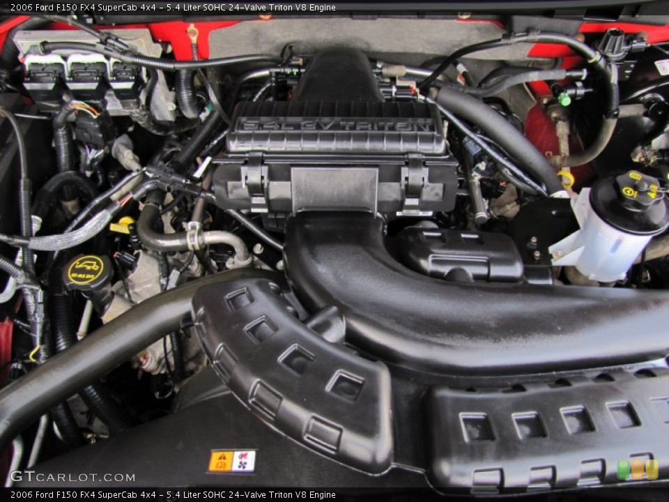 5.4 Liter SOHC 24-Valve Triton V8 Engine for the 2006 Ford F150 #63845469