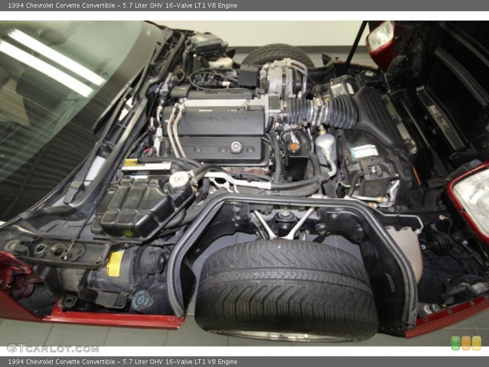 5.7 Liter OHV 16-Valve LT1 V8 Engine for the 1994 Chevrolet Corvette #63860358